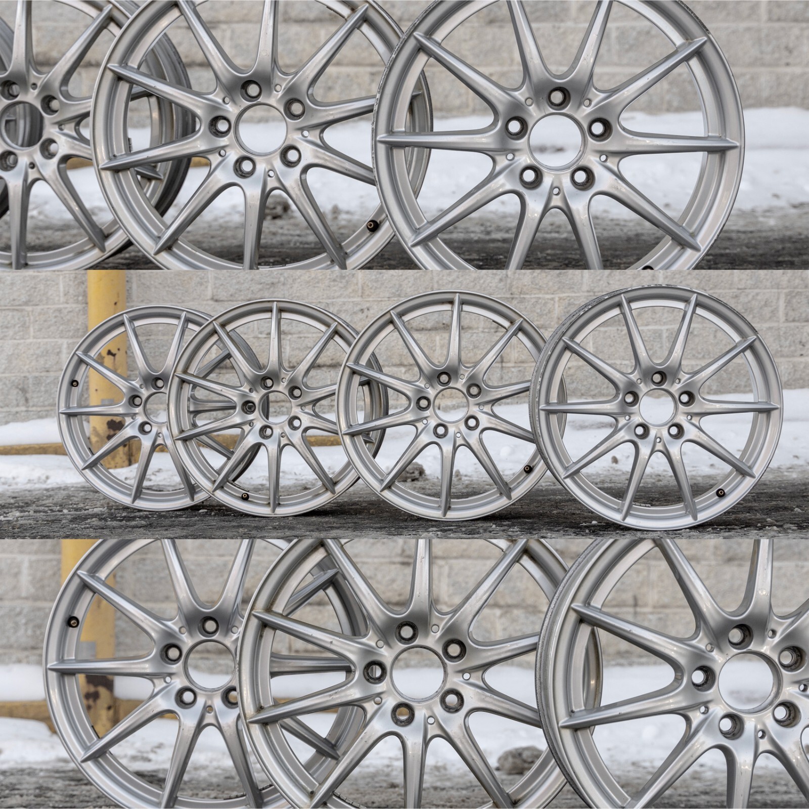 Mercedes A220 A250 17" inch rim OEM 2018 2019 2020 2021 2022 2023 Wheel Set of 4 - Image 18