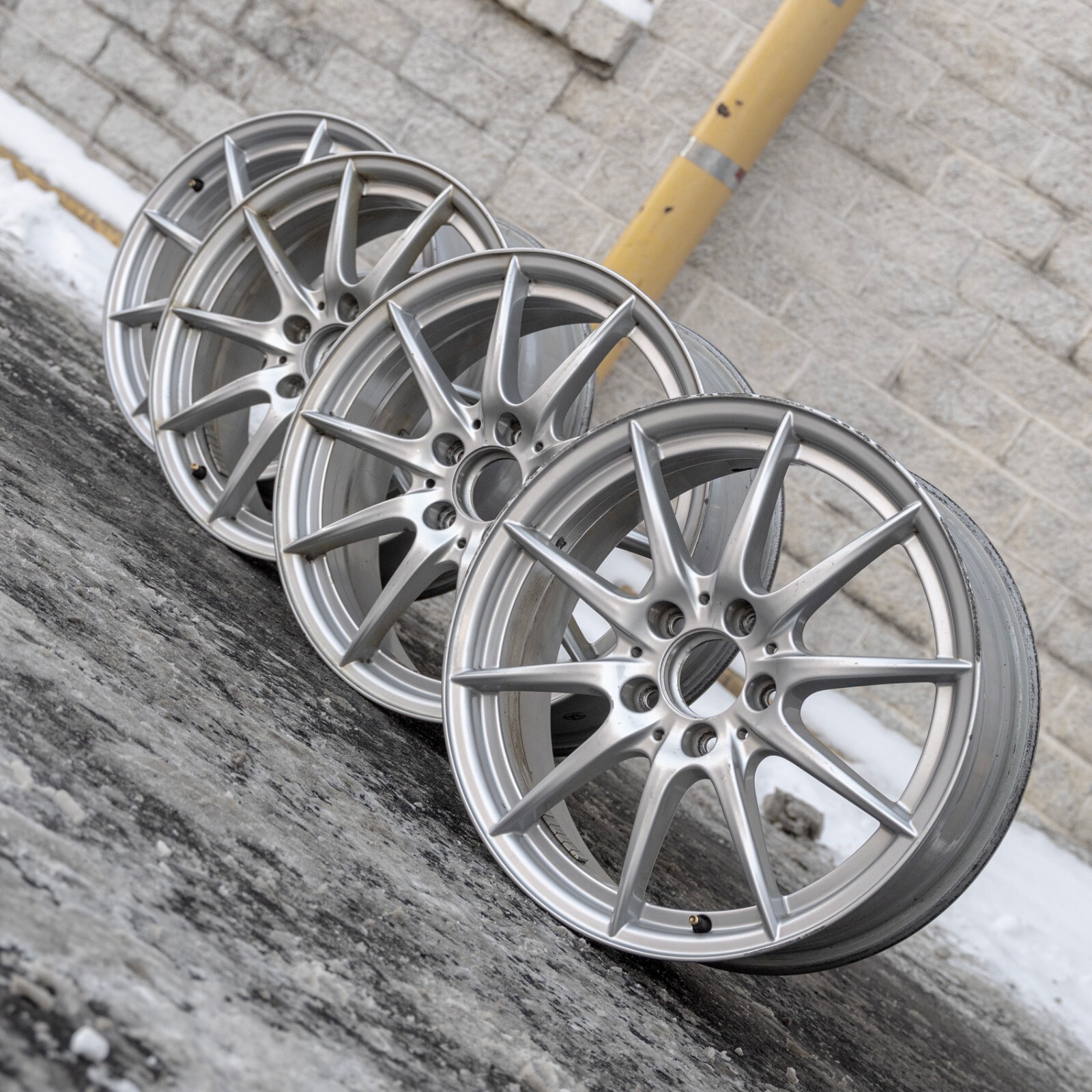 Mercedes A220 A250 17" inch rim OEM 2018 2019 2020 2021 2022 2023 Wheel Set of 4 - Image 19
