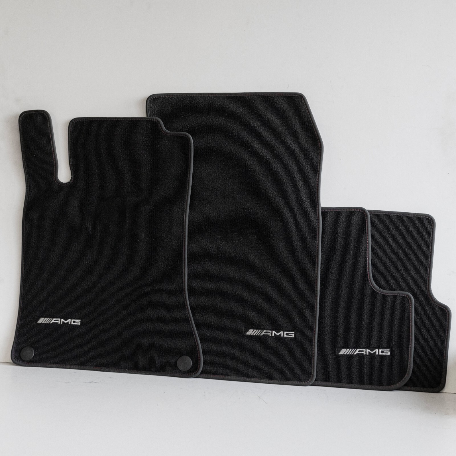 Mercedes CLA250 CLA45 GLA250 GLA45 AMG Floor Mat set OEM with Red stitching