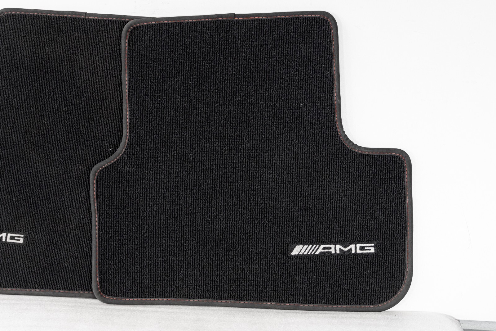 Mercedes CLA250 CLA45 GLA250 GLA45 AMG Floor Mat set OEM with Red stitching – Image 20