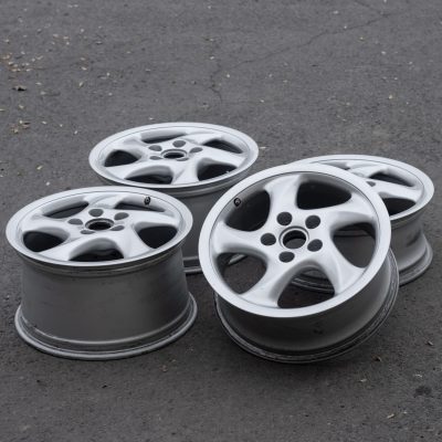 Porsche 911 993 996 Carrera 18" inch rim OEM Hollow Spoke Narrow body Wheel SET