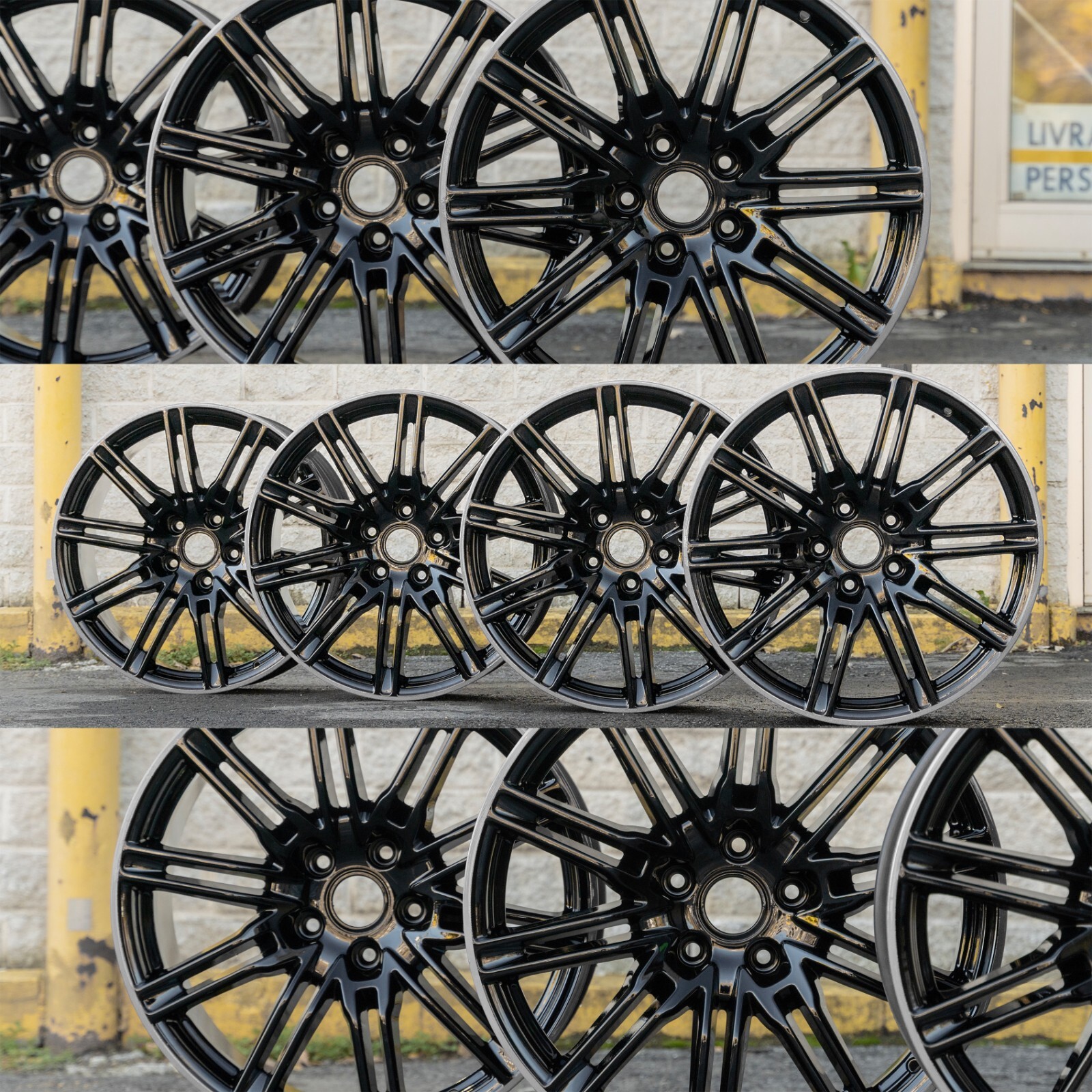 Porsche Cayenne 21" inch rim OEM 2011-2017 Genuine Sport Edition Wheel Set of 4 - Image 2