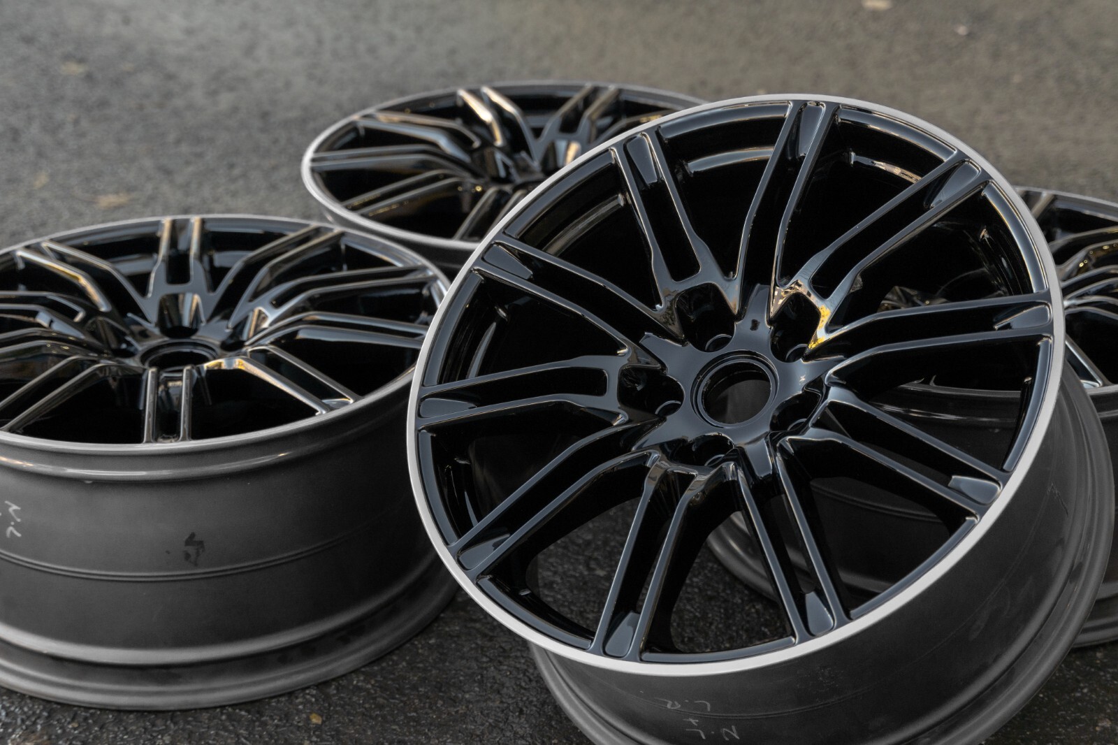 Porsche Cayenne 21" inch rim OEM 2011-2017 Genuine Sport Edition Wheel Set of 4 - Image 17