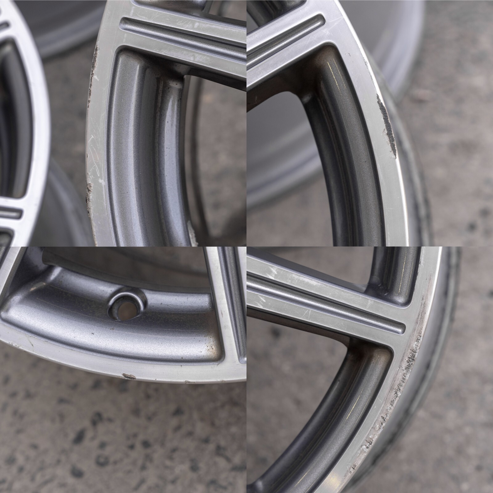 Mercedes E550 E63 E63S AMG 19" inch rim OEM 2009-2016 Genuine Original wheel set - Image 11