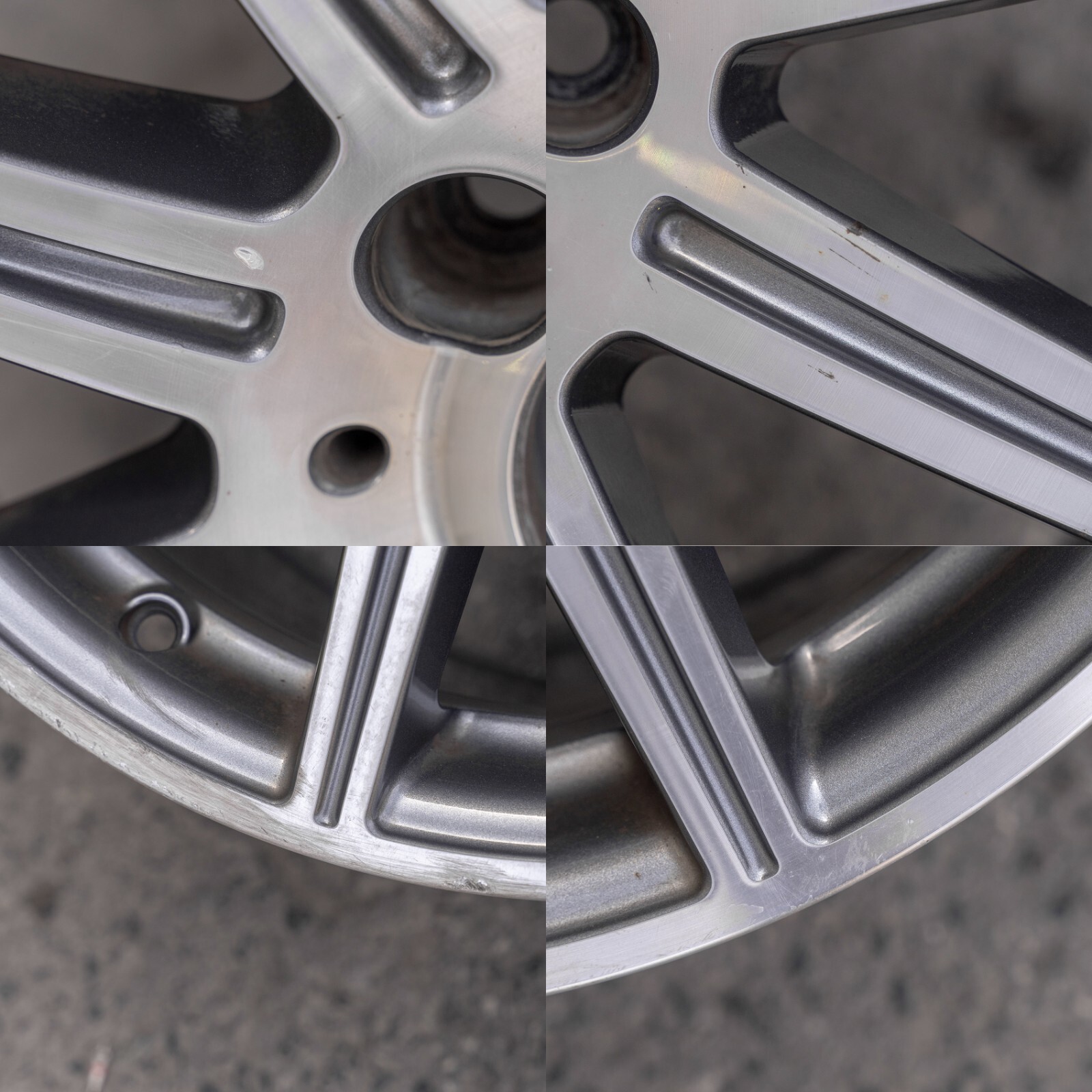 Mercedes E550 E63 E63S AMG 19" inch rim OEM 2009-2016 Genuine Original wheel set - Image 16