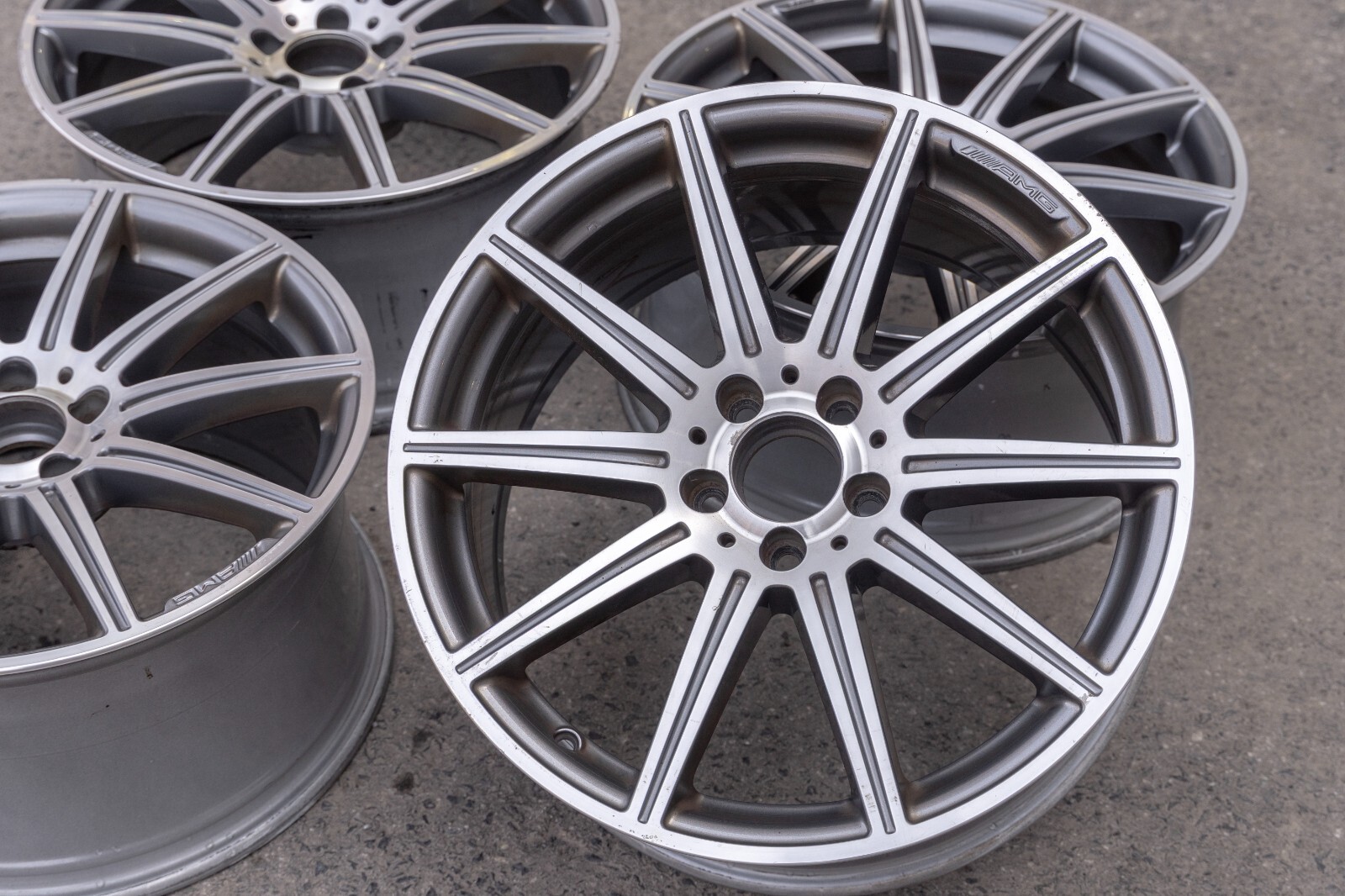 Mercedes E550 E63 E63S AMG 19" inch rim OEM 2009-2016 Genuine Original wheel set - Image 18