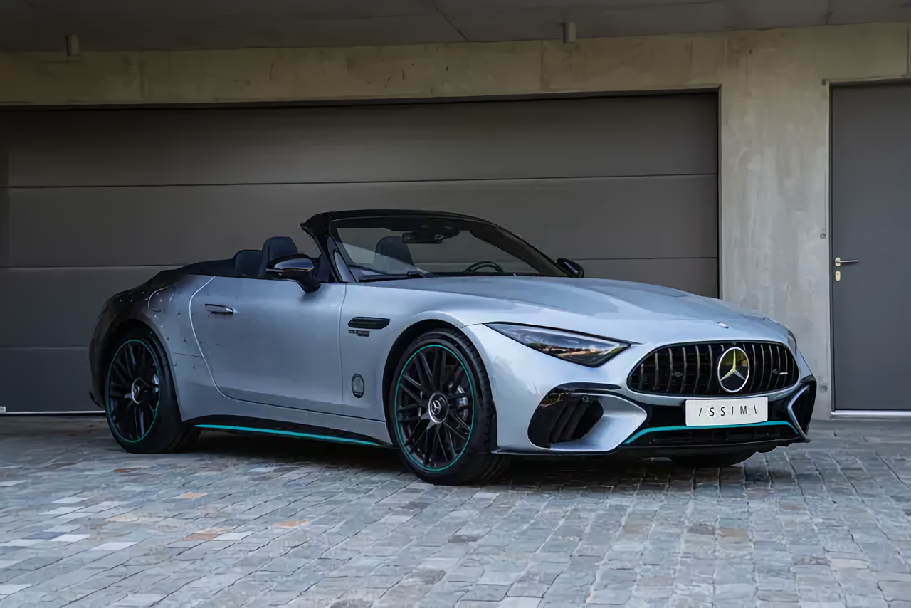 Mercedes SL55 SL63s AMG 21" inch rim OEM Motorsport Collector Petronas Wheel Set – Image 4