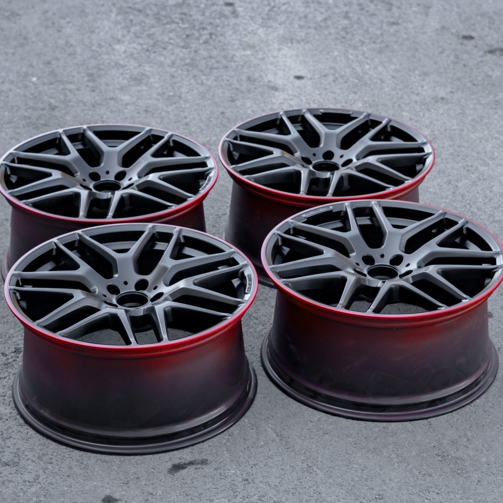 Mercedes GLA35 GLA45 GLB35 GLB45 AMG 21" inch rim OEM 2020-2024 Genuine Wheel - Image 9