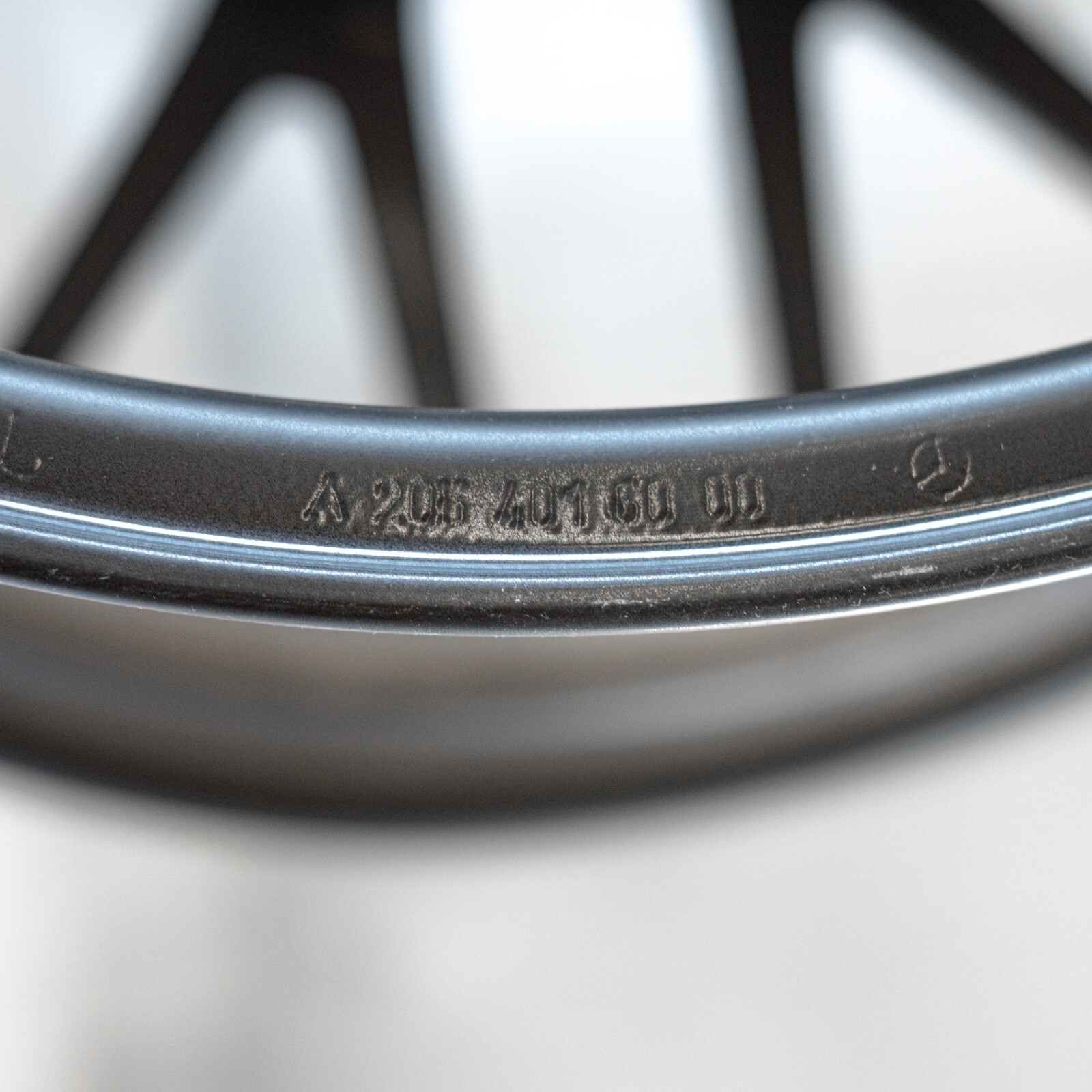 Mercedes C63 AMG Coupe 19" Rear rim OEM 2015 2016 2017 2018 2019 2020 2021 Wheel – Image 10
