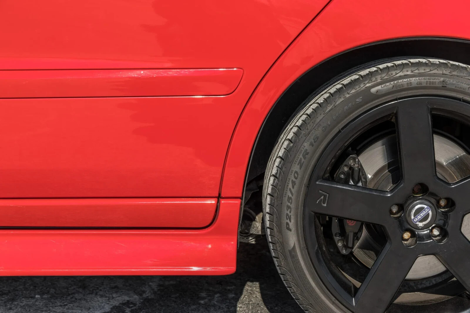 Volvo C70 S60 V70 R 18" inch rim OEM 2001-2007 Genuine Original Pegasus Wheel - Image 6
