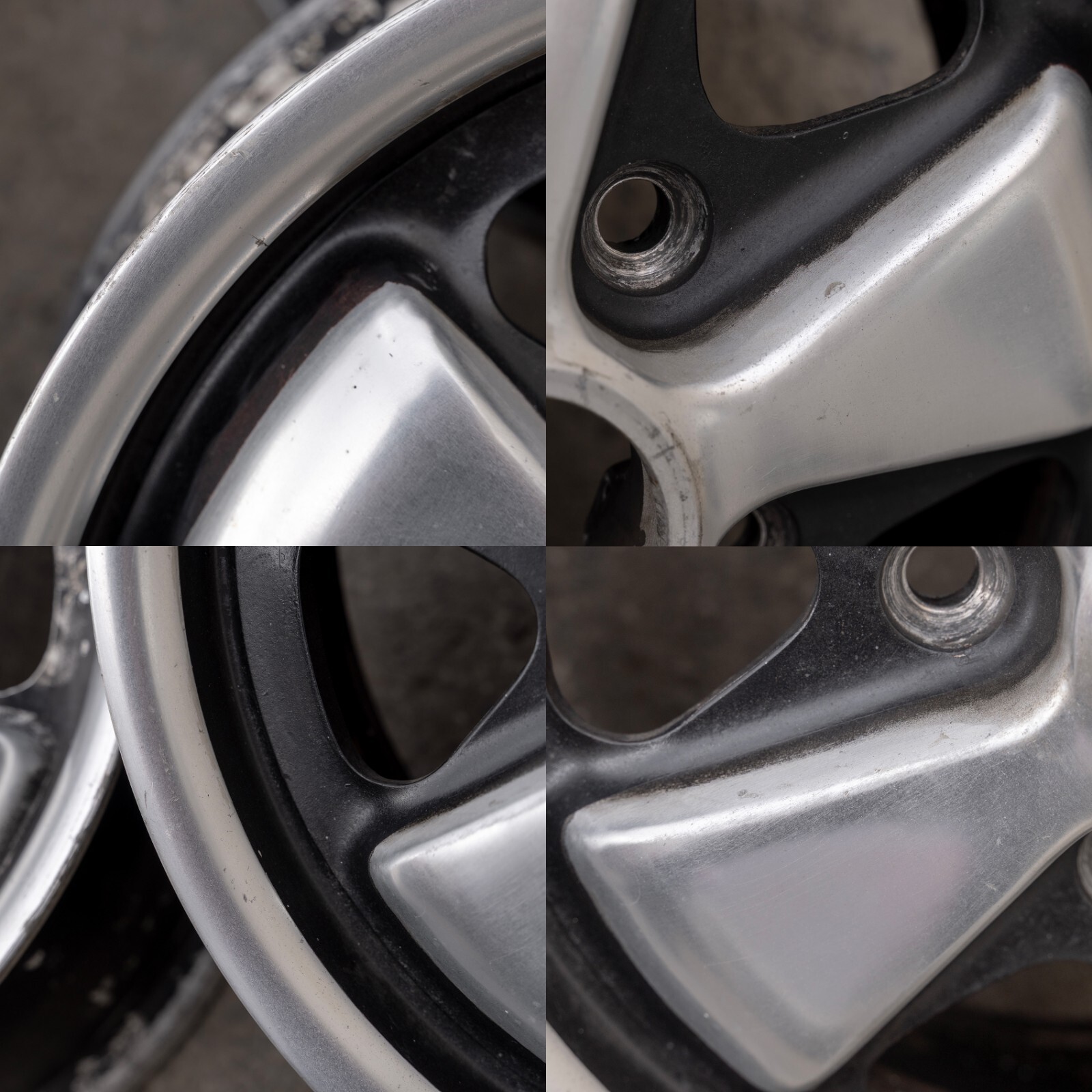 Porsche 911 912 14" inch rim OEM 1964-1969 Genuine Original Fuchs Wheel set - Image 7