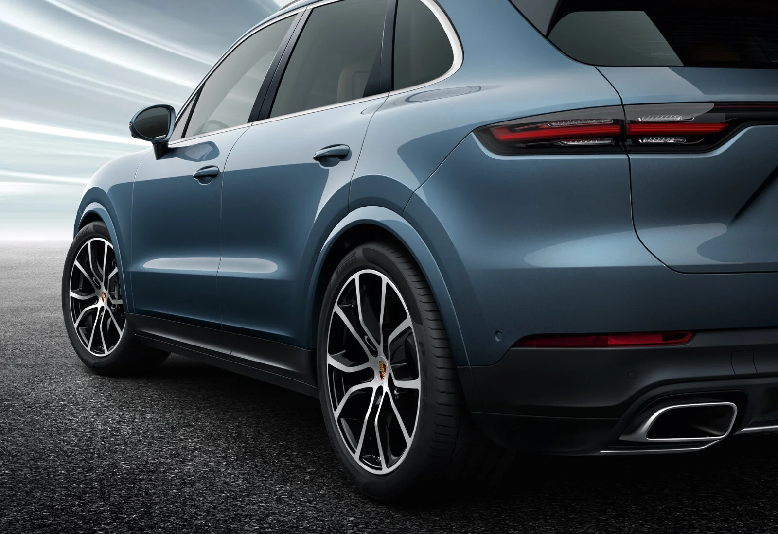 Porsche Cayenne 21" inch Rear Rim OEM 2019 2020 2021 2022 Genuine Wheel - Image 2