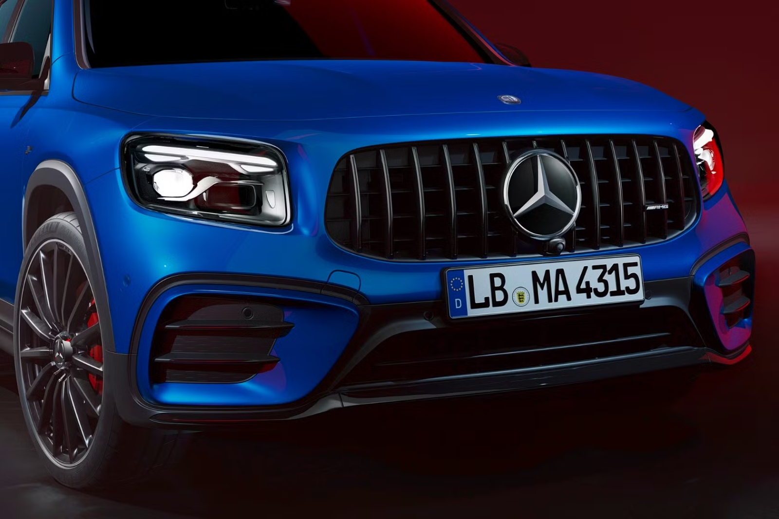 Mercedes GLA35 GLA45 GLB35 AMG 21" inch rim OEM 2020-2025 NEW Genuine Wheel Set – Image 5