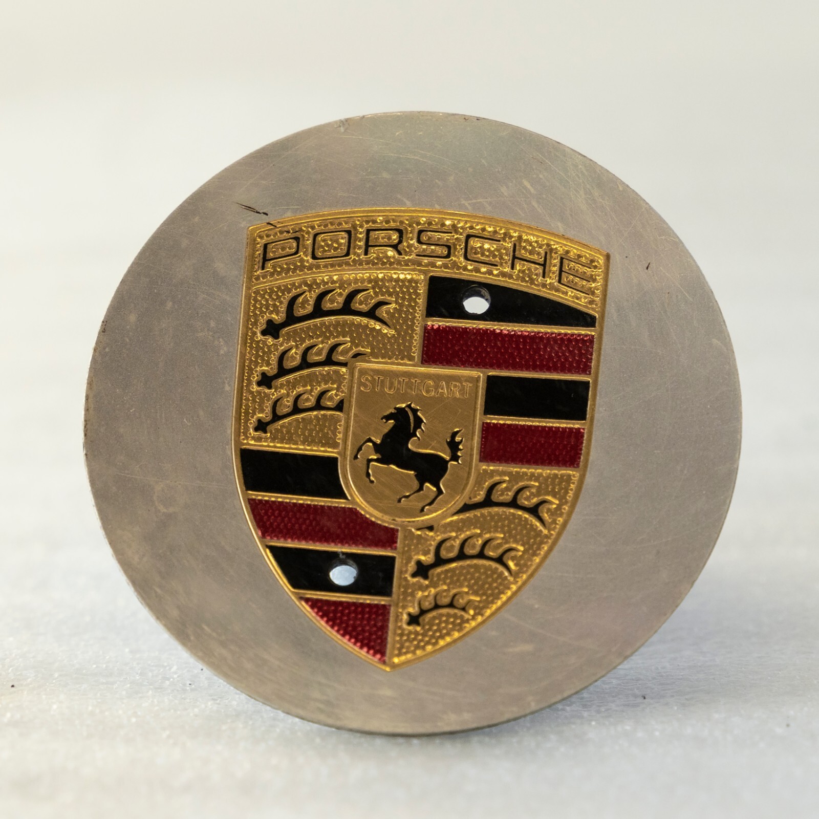 Porsche Center cap OEM 911 718 Cayman Spyder Panamera Cayenne Genuine SINGLE - Image 2