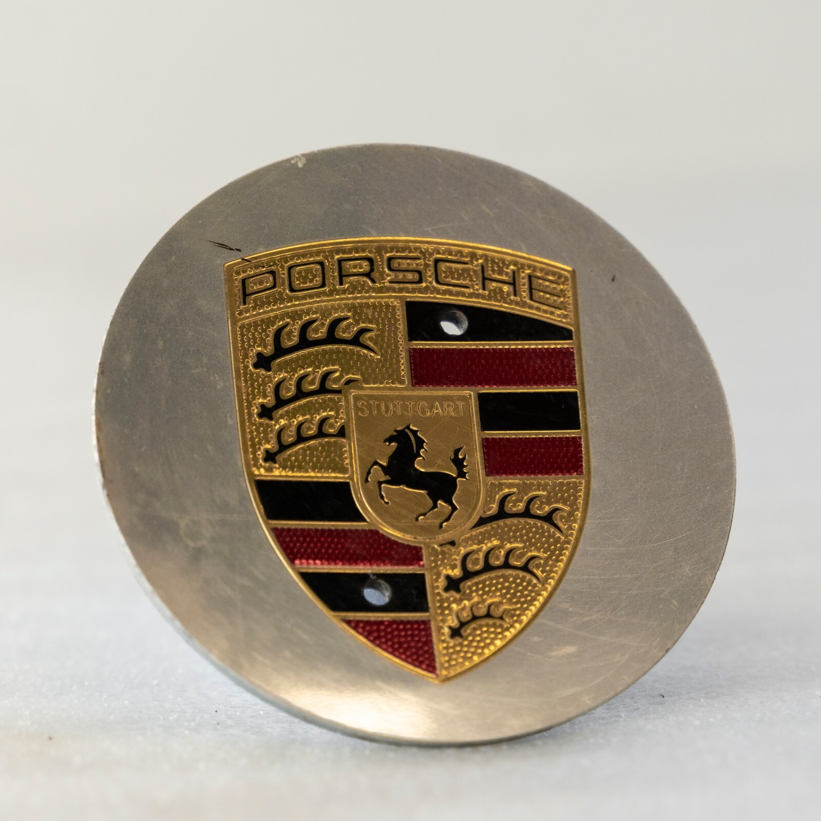 Porsche Center cap OEM 911 718 Cayman Spyder Panamera Cayenne Genuine SINGLE - Image 3