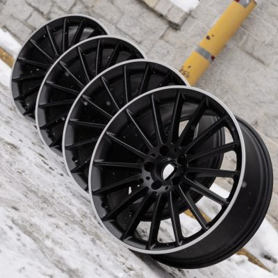 Mercedes C63 AMG 19" inch rim OEM 2008-2015 Genuine Affalterbach wheel Set