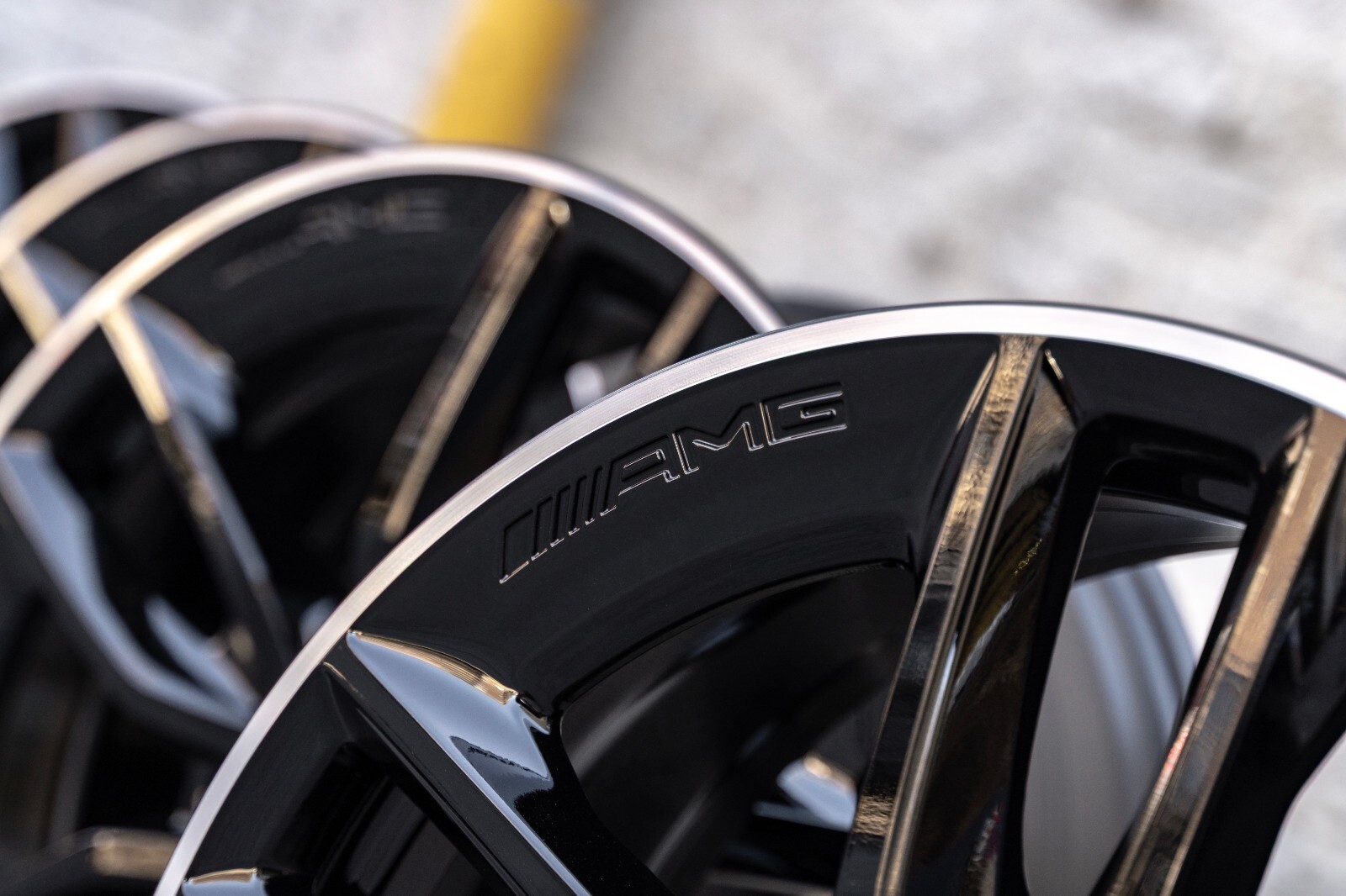 Mercedes GLE350 GLE450 22" inch rim OEM 2020-2025 NEW Genuine AMG Wheel set – Image 3