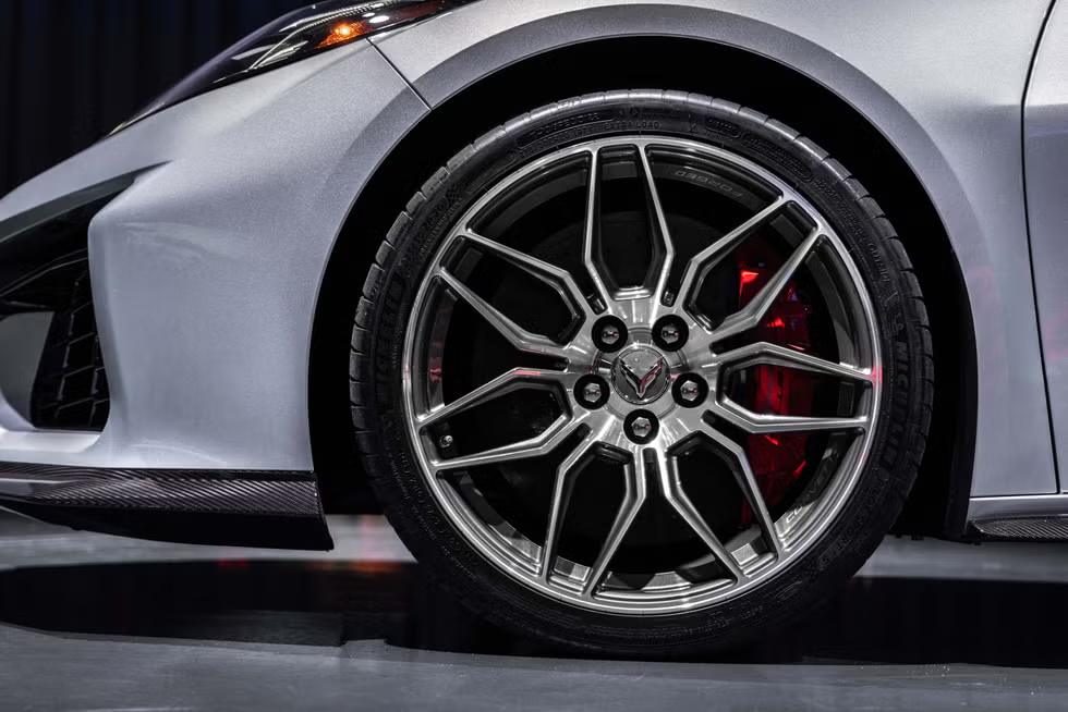 Chevrolet Corvette Z06 C8 20"/21" inch rim Genuine Original Forged OEM Wheel Set - Image 14