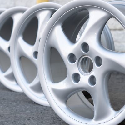 Porsche 911 993 996 Carrera 18" inch rim OEM Hollow Spoke Narrow body Wheel SET