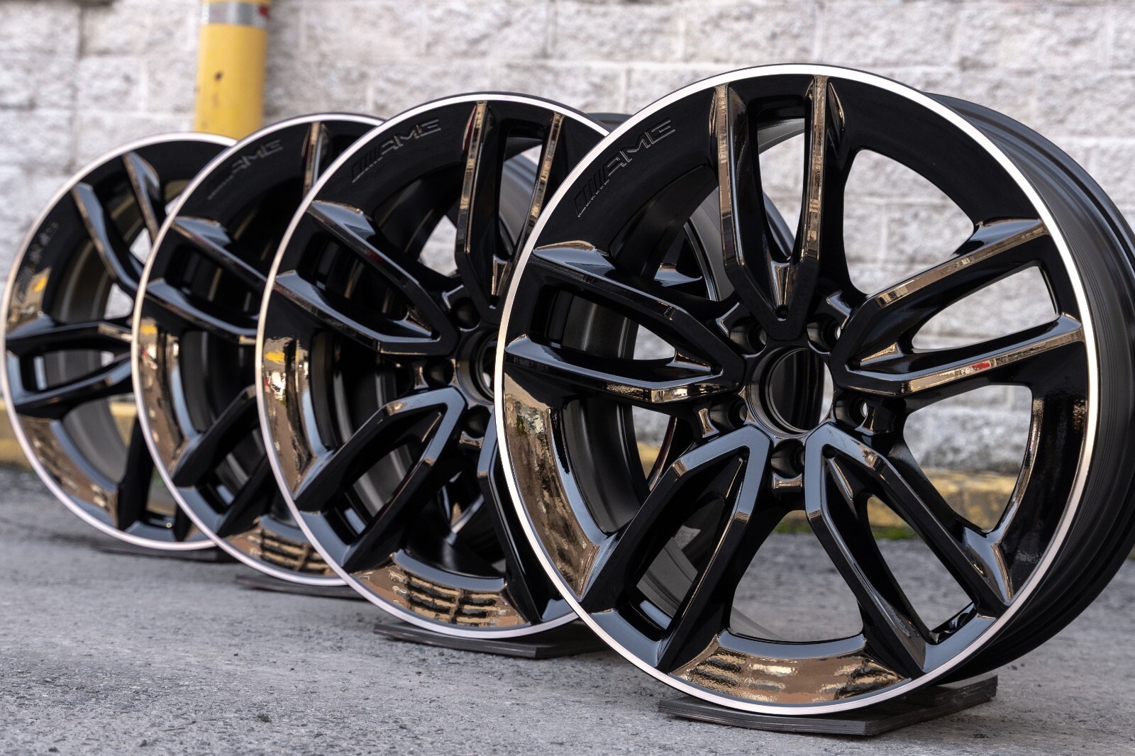 Mercedes E400 E450 E43 E53 AMG 20" inch rim OEM 2017-2023 Original wheel SET - Image 5