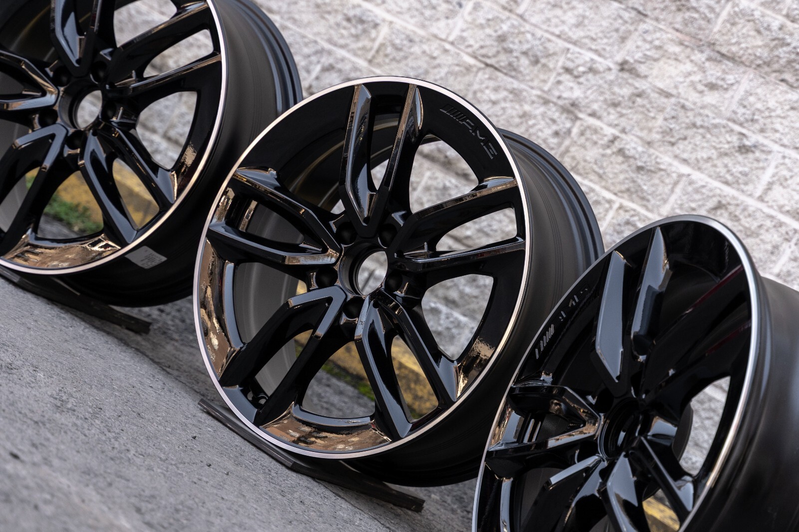 Mercedes E400 E450 E43 E53 AMG 20" inch rim OEM 2017-2023 Original wheel SET - Image 8