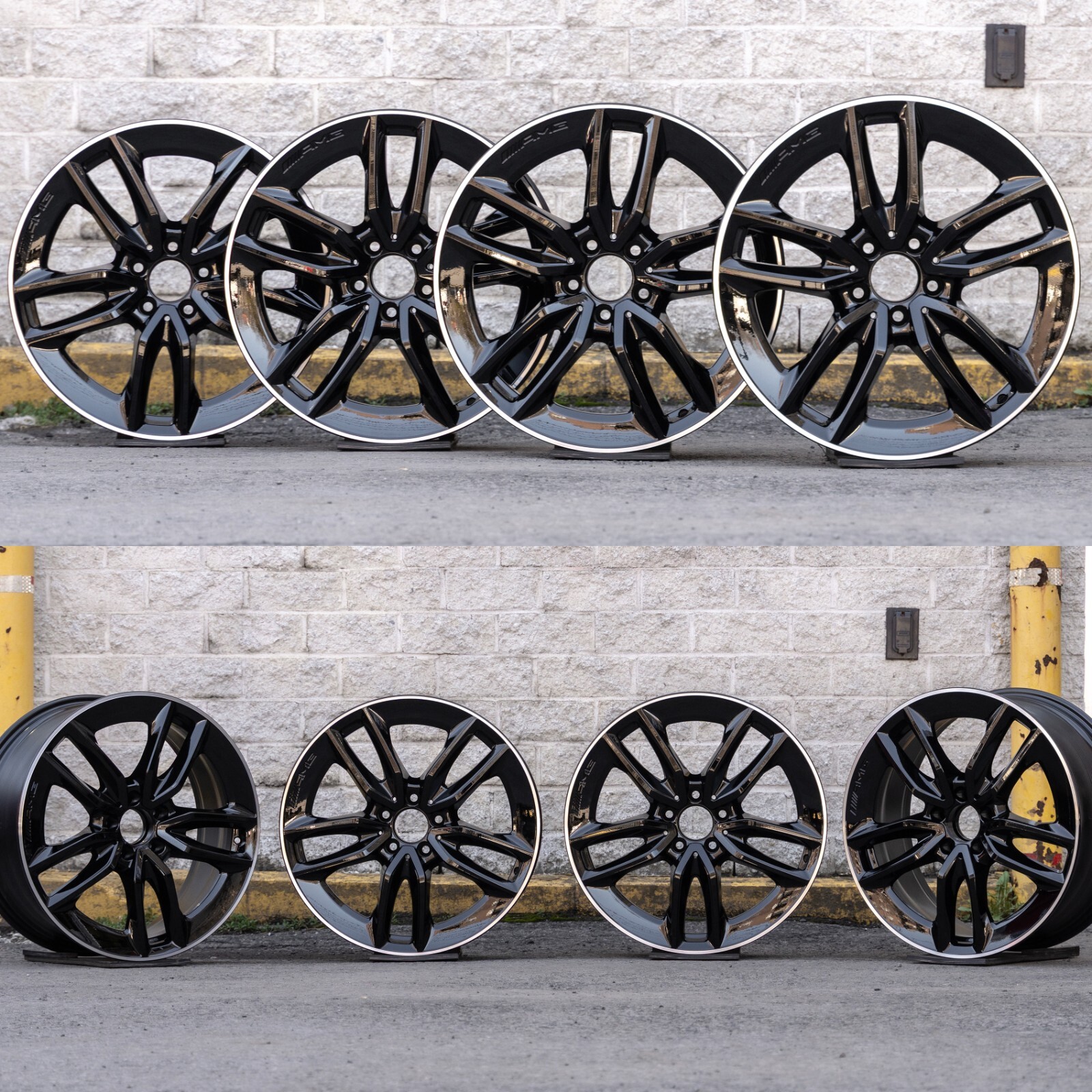 Mercedes E400 E450 E43 E53 AMG 20" inch rim OEM 2017-2023 Original wheel SET - Image 15