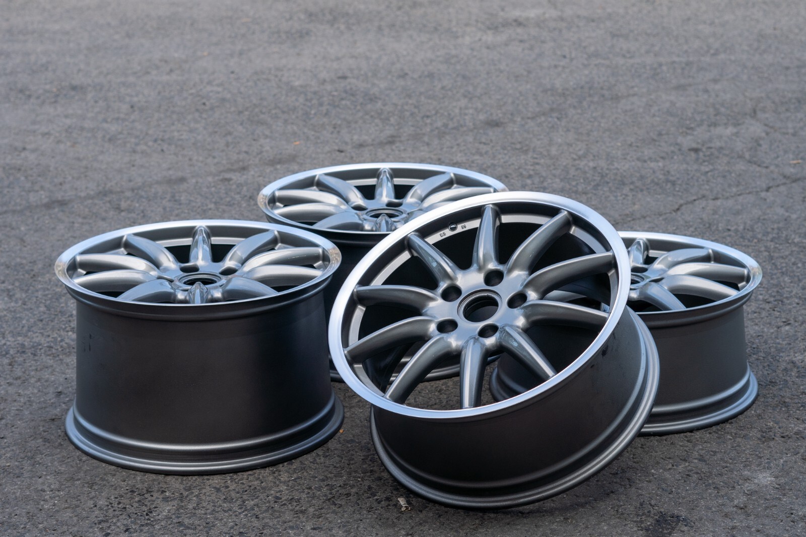 Porsche Carrera S 911 997 19" inch rim OEM 2009 2010 2011 2012 2013 wheel SET - Image 2