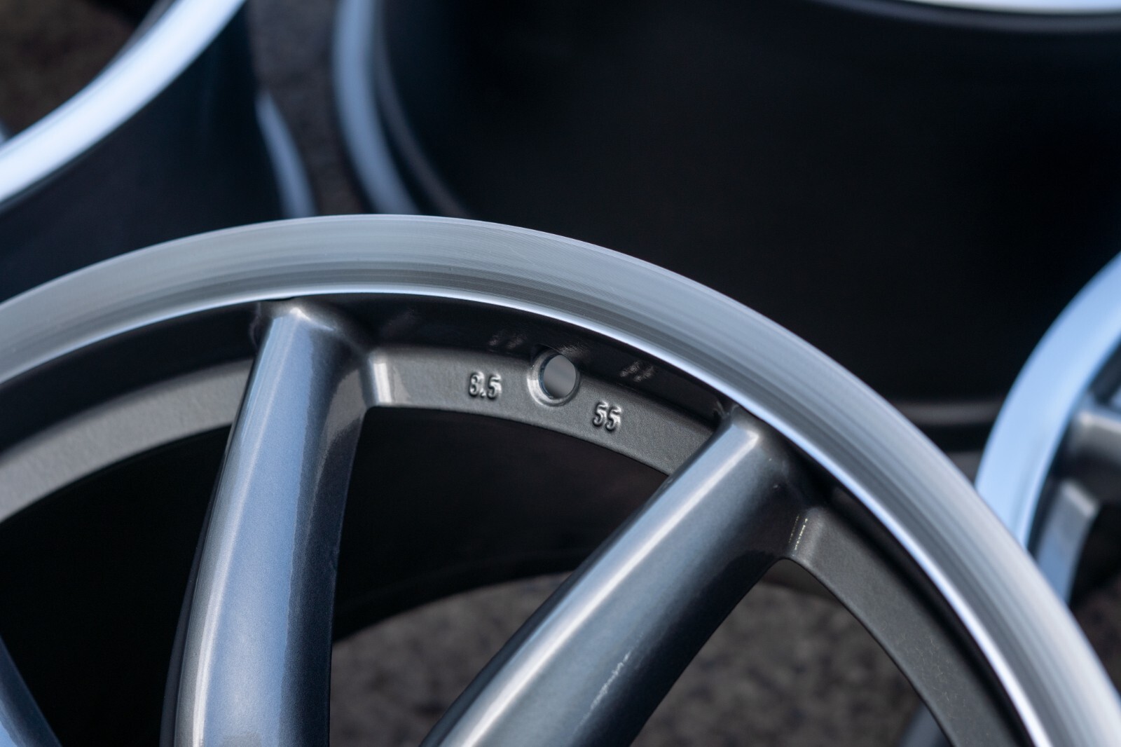 Porsche Carrera S 911 997 19" inch rim OEM 2009 2010 2011 2012 2013 wheel SET - Image 7