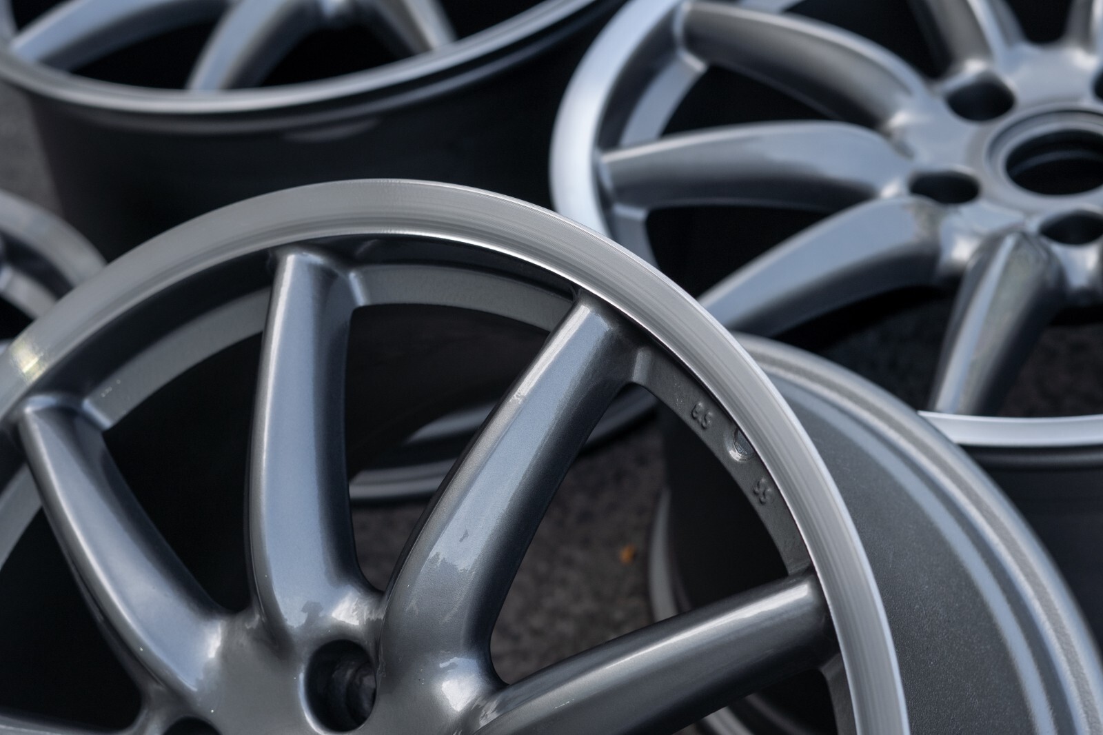 Porsche Carrera S 911 997 19" inch rim OEM 2009 2010 2011 2012 2013 wheel SET - Image 9