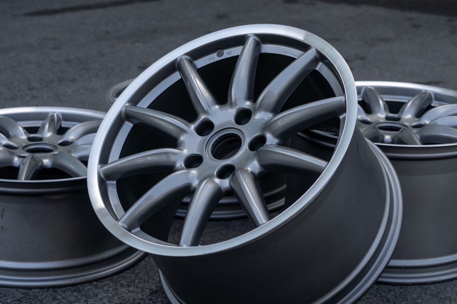 Porsche Carrera S 911 997 19" inch rim OEM 2009 2010 2011 2012 2013 wheel SET - Image 11