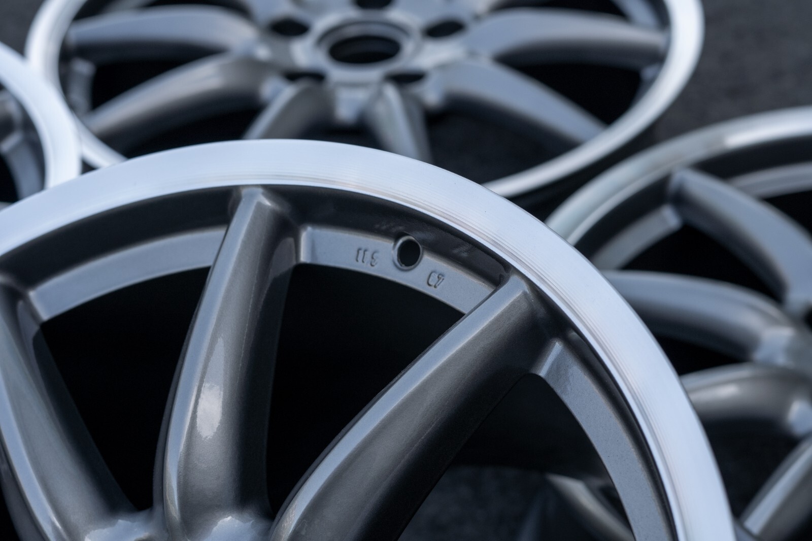 Porsche Carrera S 911 997 19" inch rim OEM 2009 2010 2011 2012 2013 wheel SET - Image 15