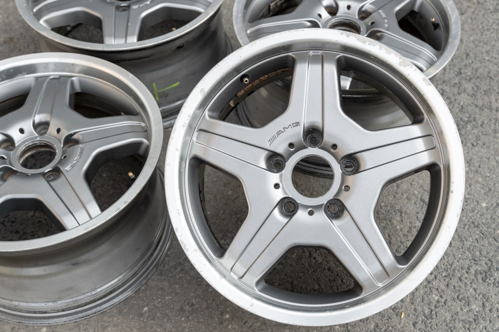 Mercedes G500 G55 AMG 18" inch rim OEM 2003-2008 Genuine Original Wheel SET - Image 16