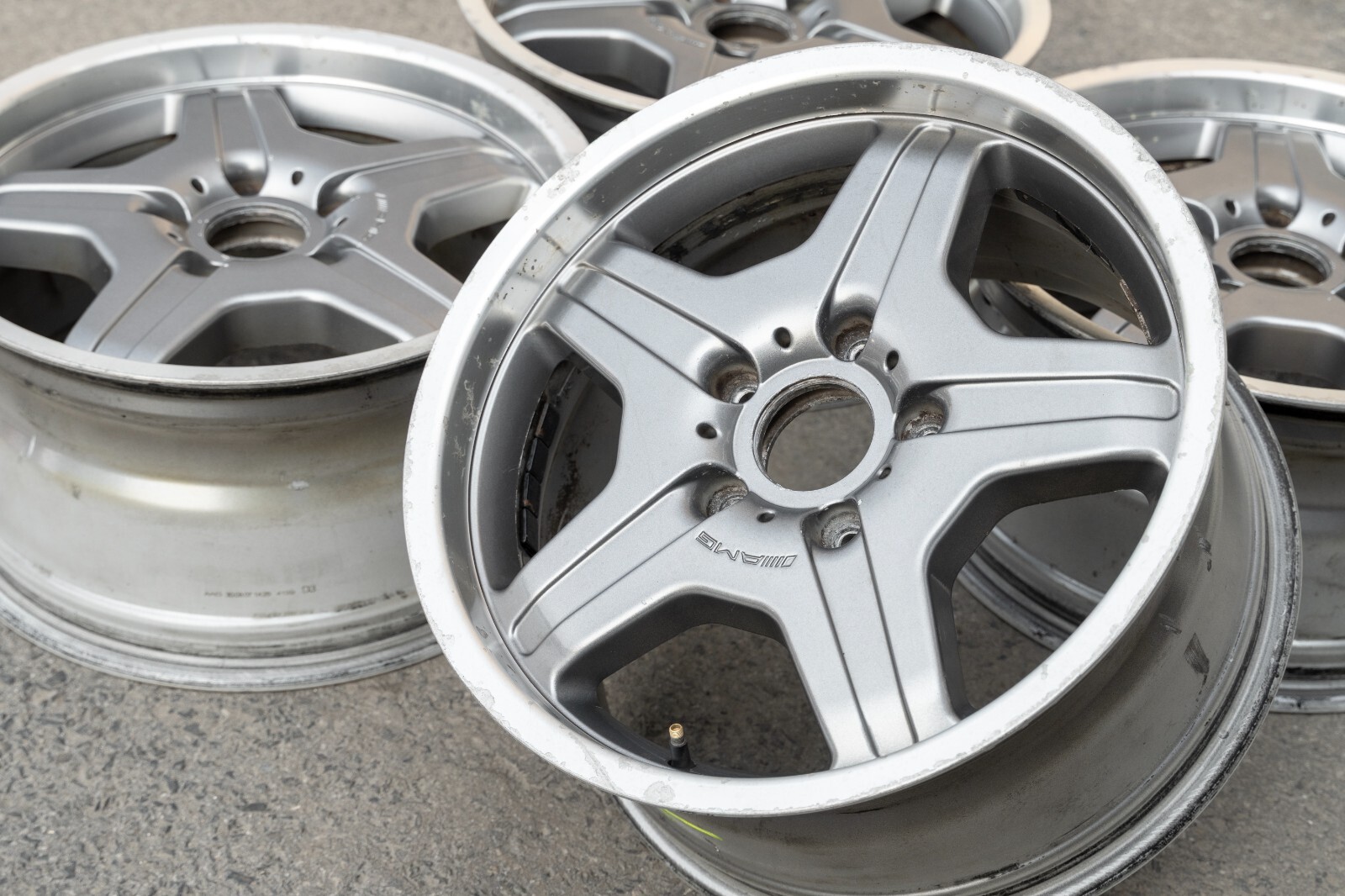 Mercedes G500 G55 AMG 18" inch rim OEM 2003-2008 Genuine Original Wheel SET - Image 19