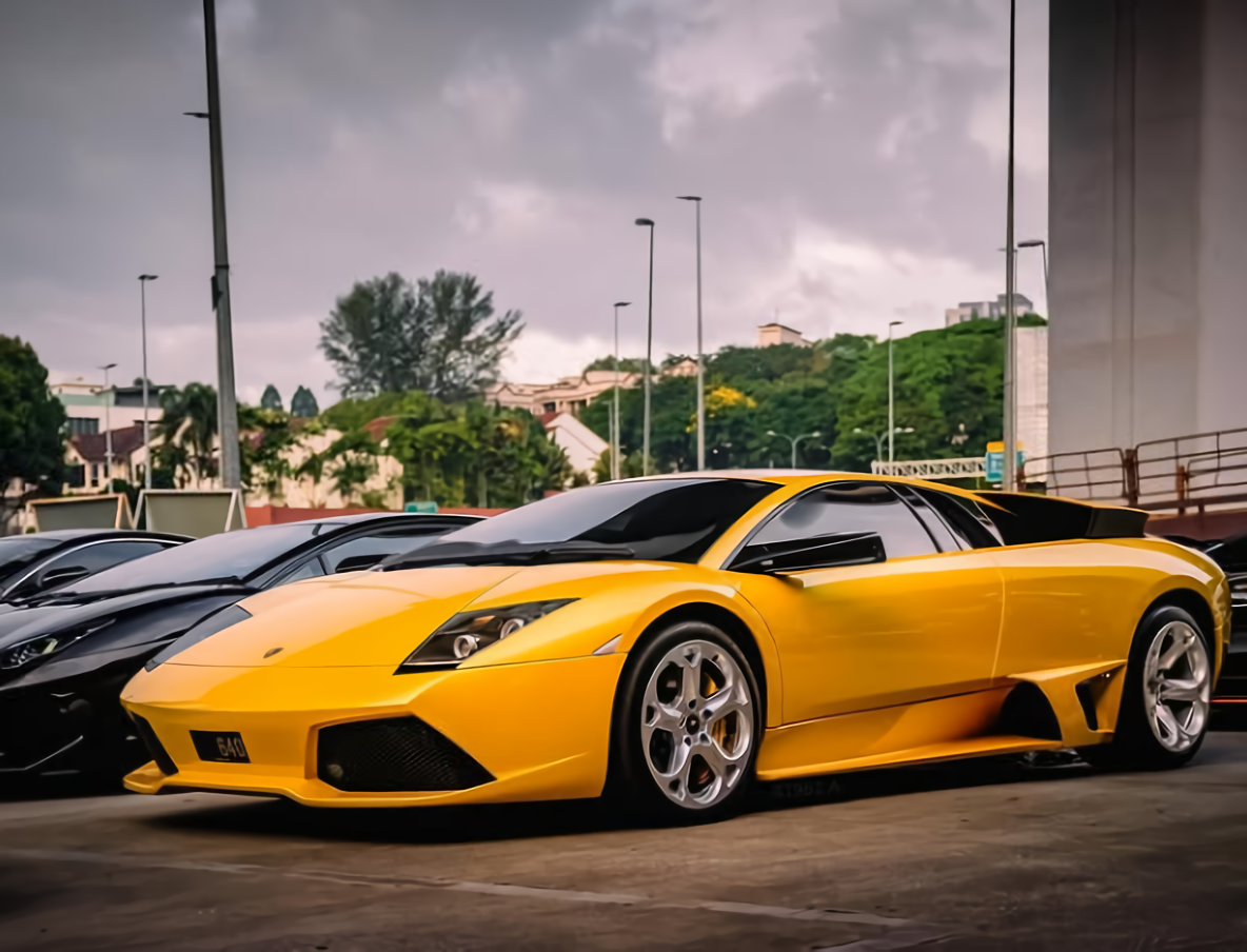 Lamborghini Murcielago 18" inch Rim OEM Genuine Hercules Wheels Set of 4 - Image 2