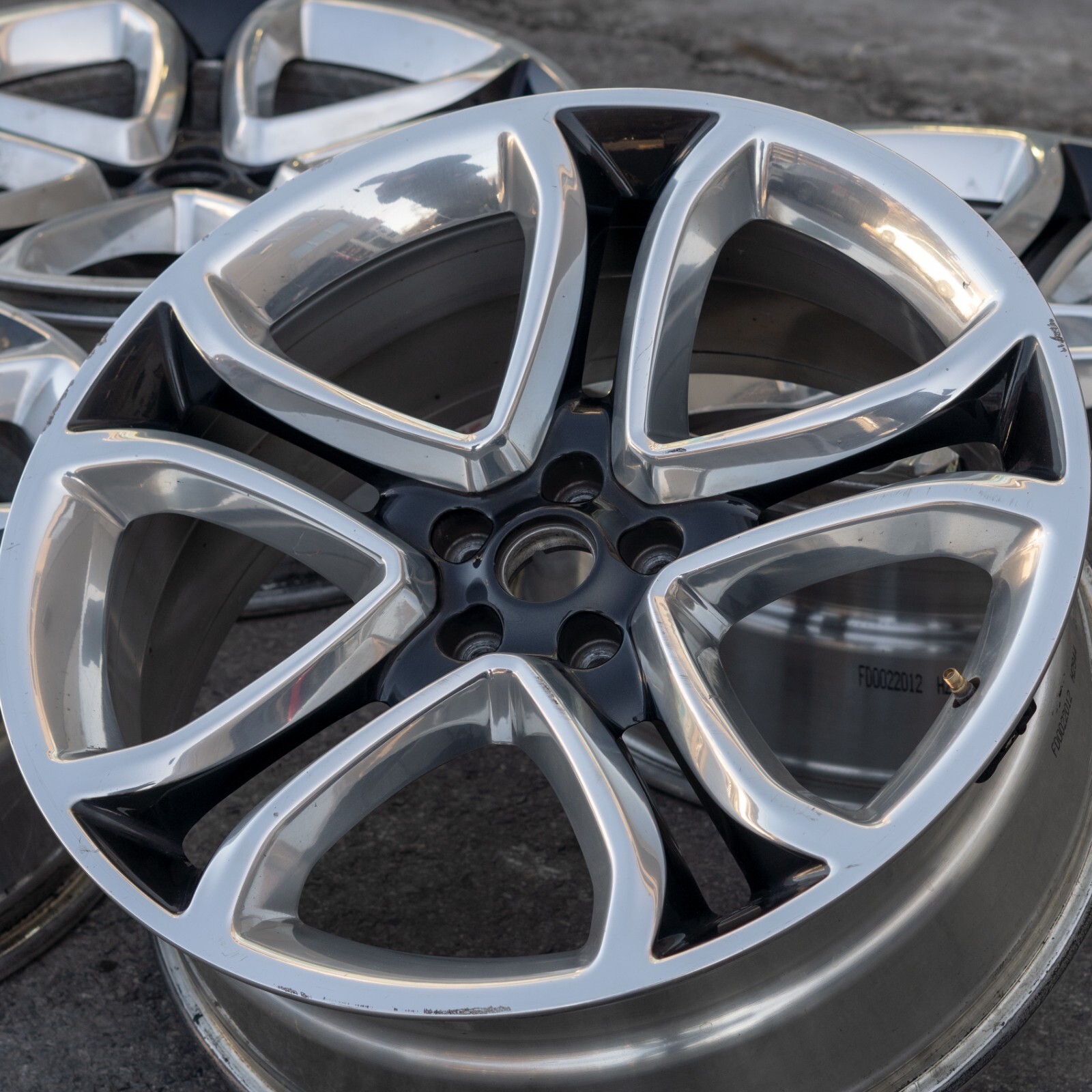 Ford Edge Flex Explorer 22" inch rim OEM 2011 2012 2013 2014 Wheel Set of 4 - Image 14