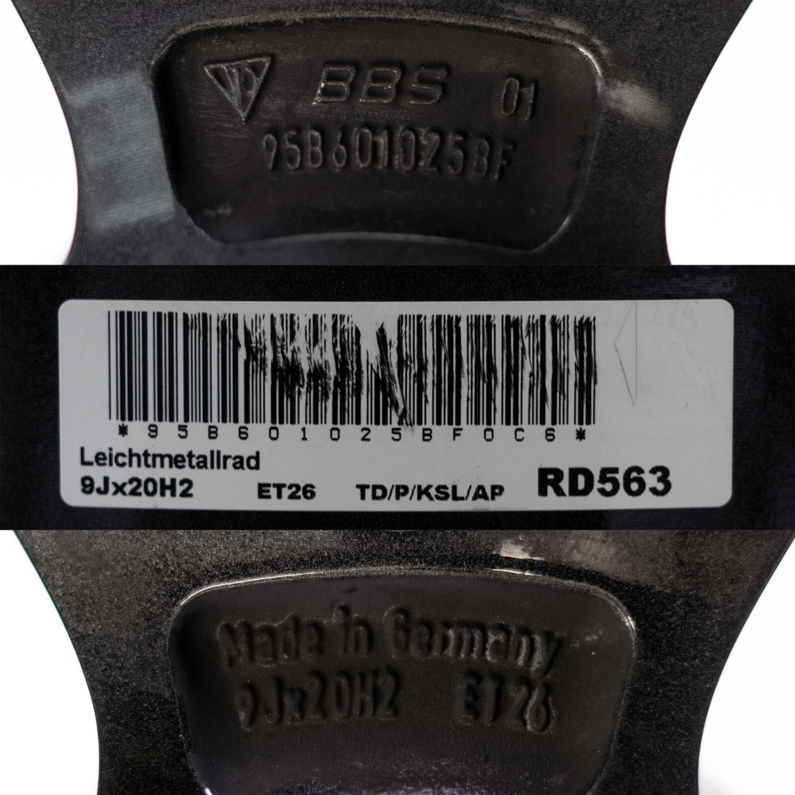 Porsche Macan 20" inch Front rim OEM 2015 2016 2017 2018 RS Spyder Wheel - Image 17