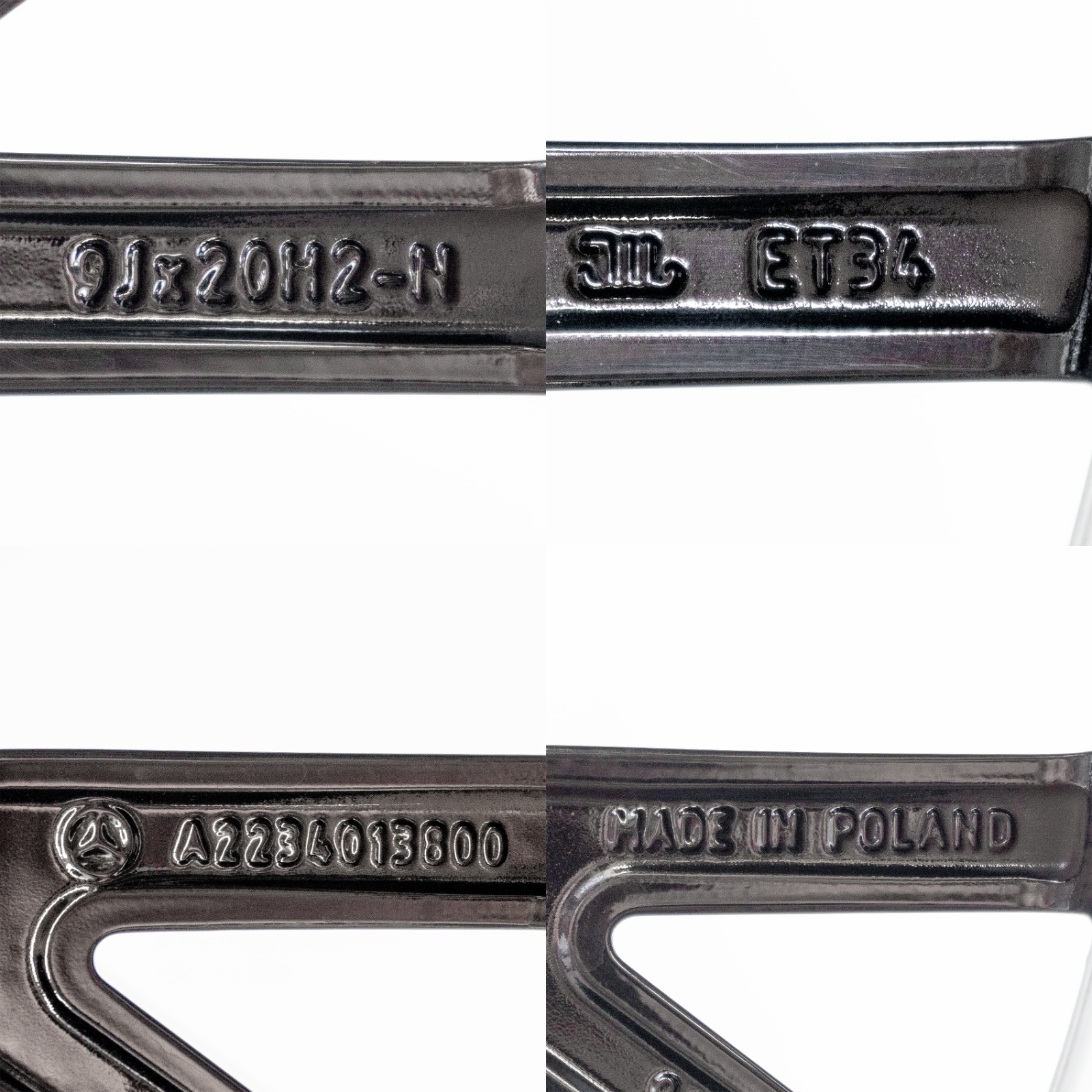 Mercedes S500 S580 20" inch Front rim OEM 2022 2023 2024 Genuine Original wheel - Image 19