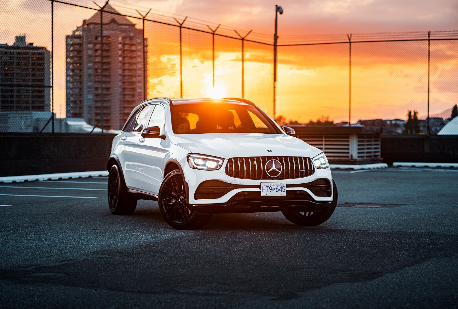 Mercedes GLC300 GLC43 AMG 21" inch rim OEM 2016-2022 Genuine Original wheel SET - Image 12