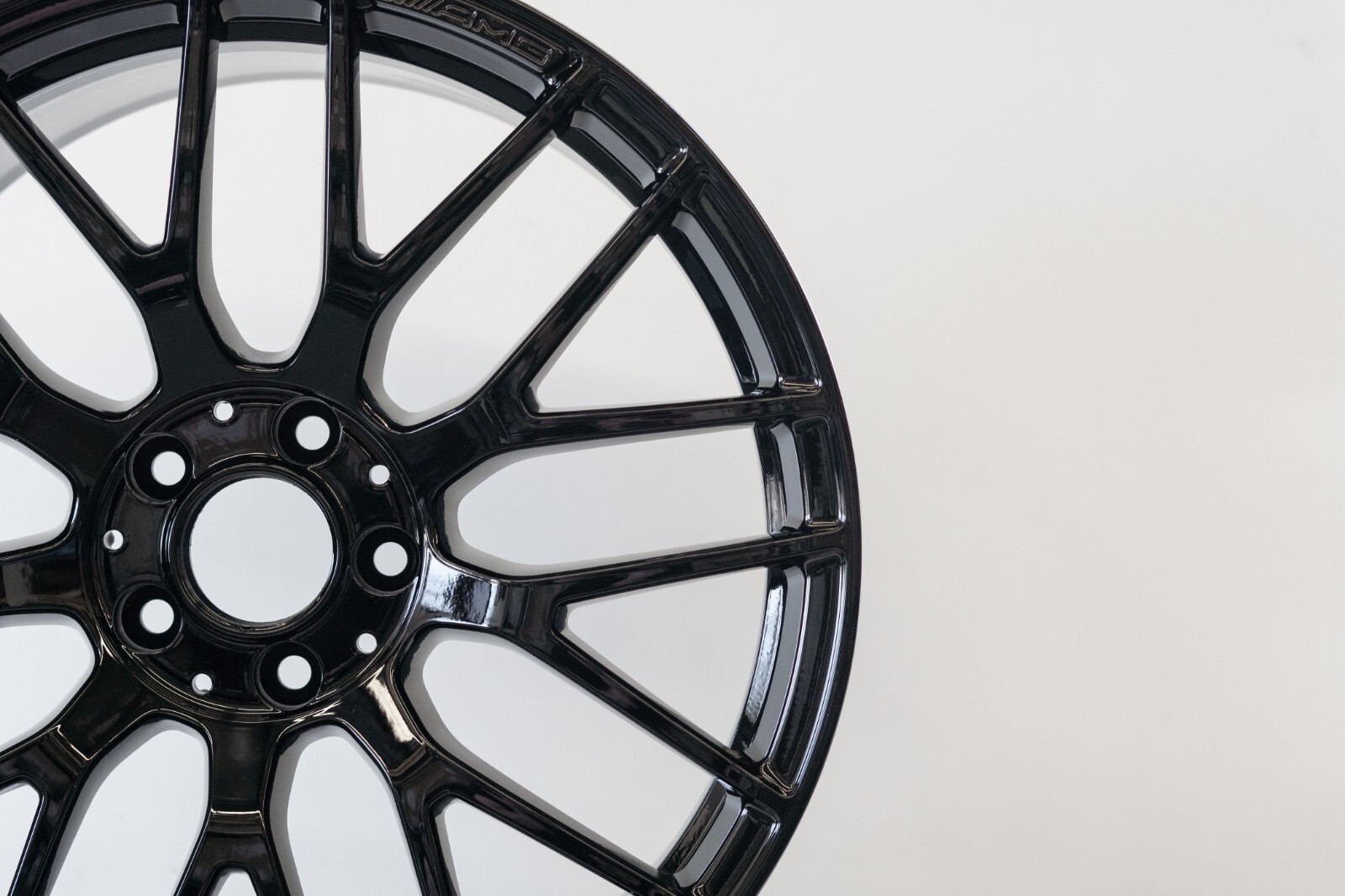 Mercedes C63 C63s 19" inch Rear rim OEM 2015 2016 2017 2018 2019 2020 Wheel - Image 4