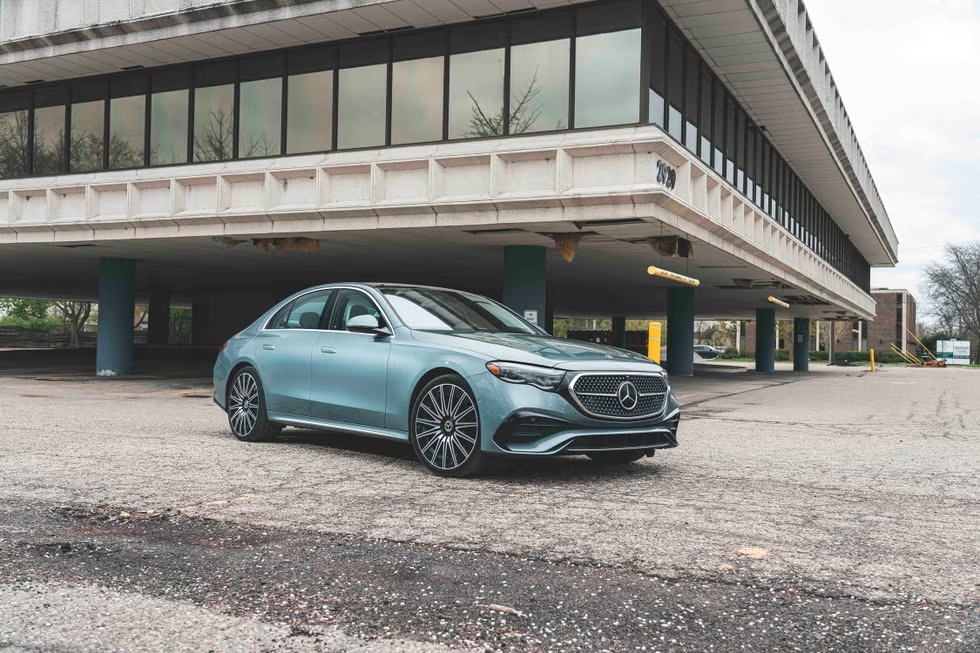 Mercedes E350 E450 21" inch rim OEM 2024 2025 Genuine Original AMG Wheel Set - Image 2