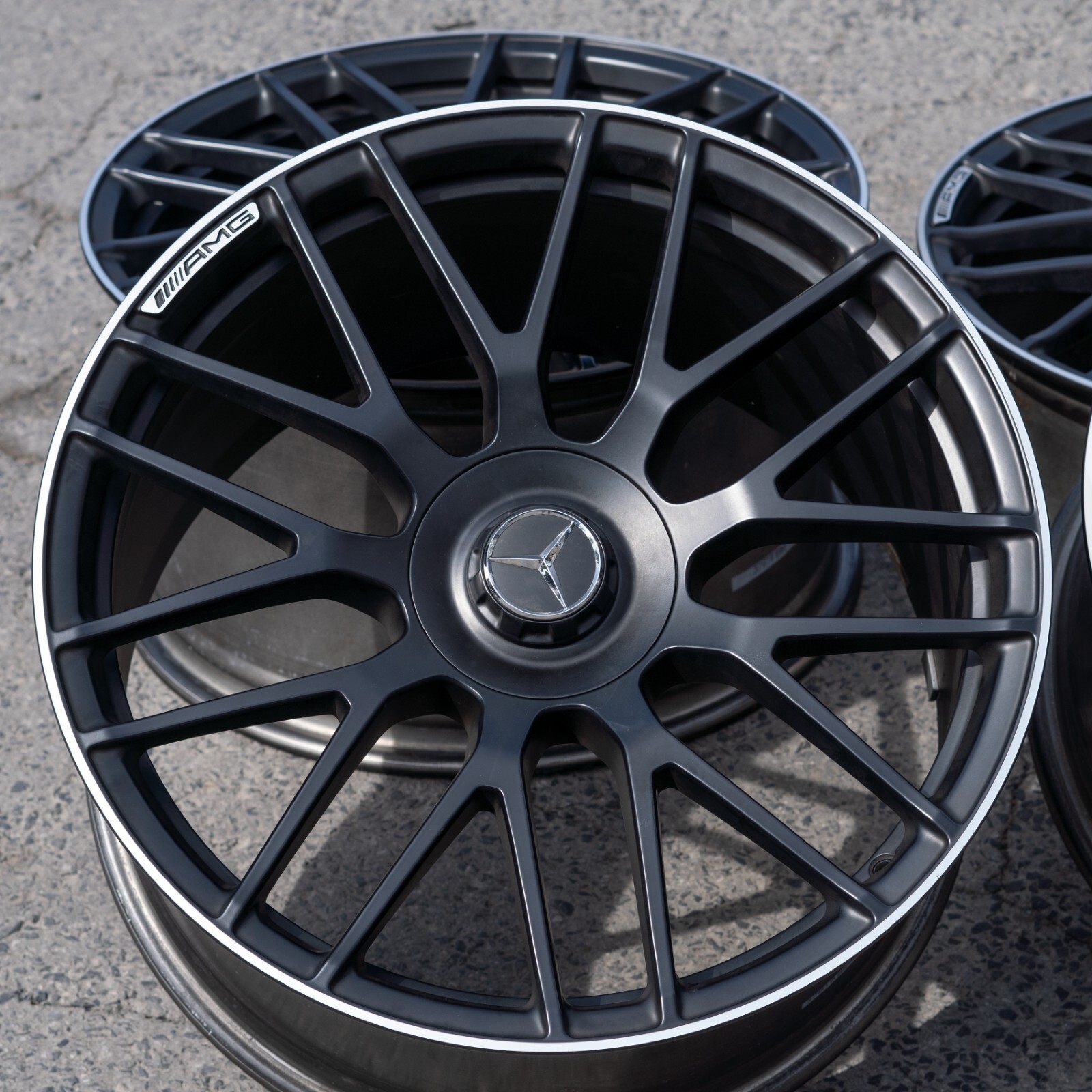 Mercedes AMG GT GTS 19" 20" rim OEM 2016-2020 Genuine Original Forged wheel SET - Image 6