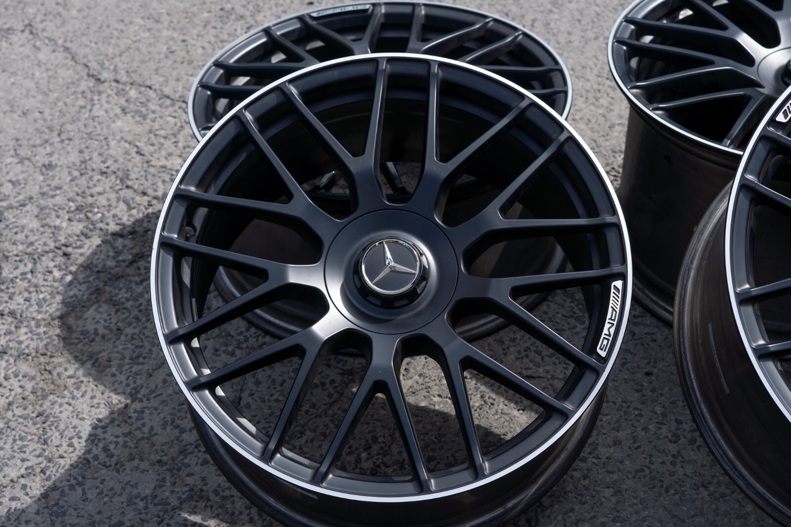 Mercedes AMG GT GTS 19" 20" rim OEM 2016-2020 Genuine Original Forged wheel SET - Image 8