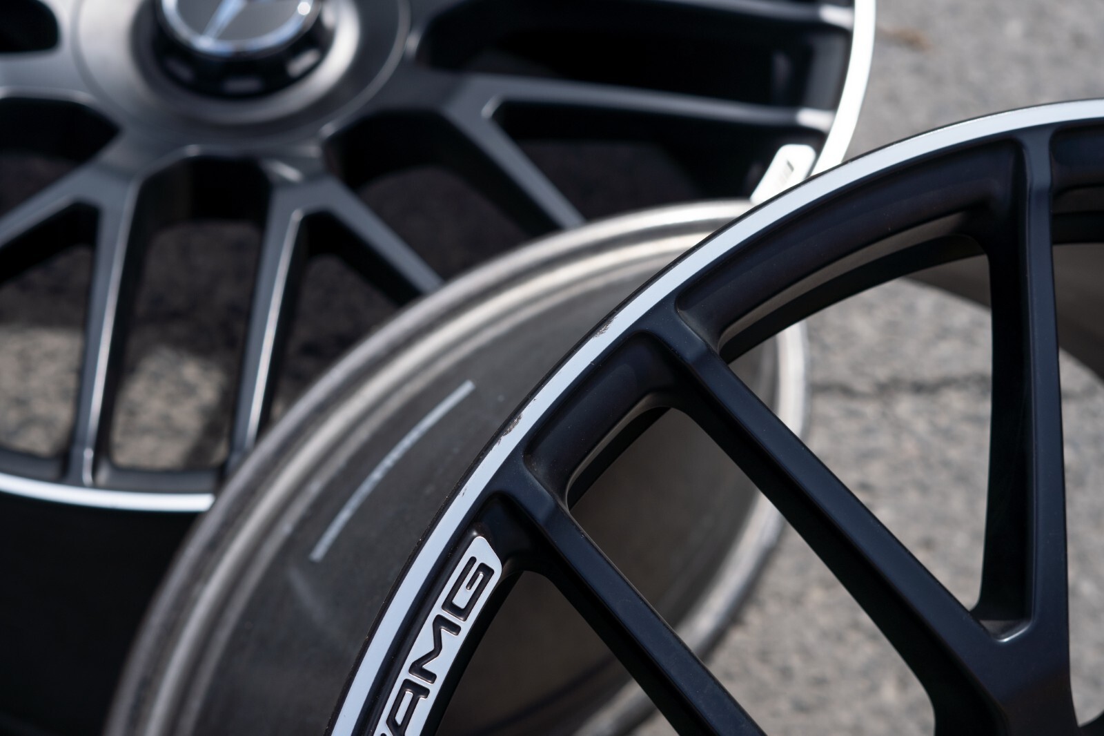 Mercedes AMG GT GTS 19" 20" rim OEM 2016-2020 Genuine Original Forged wheel SET - Image 9