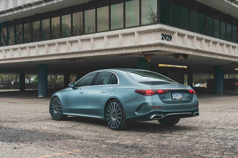 Mercedes E350 E450 21" inch rim OEM 2024 2025 Genuine Original AMG Wheel Set - Image 5