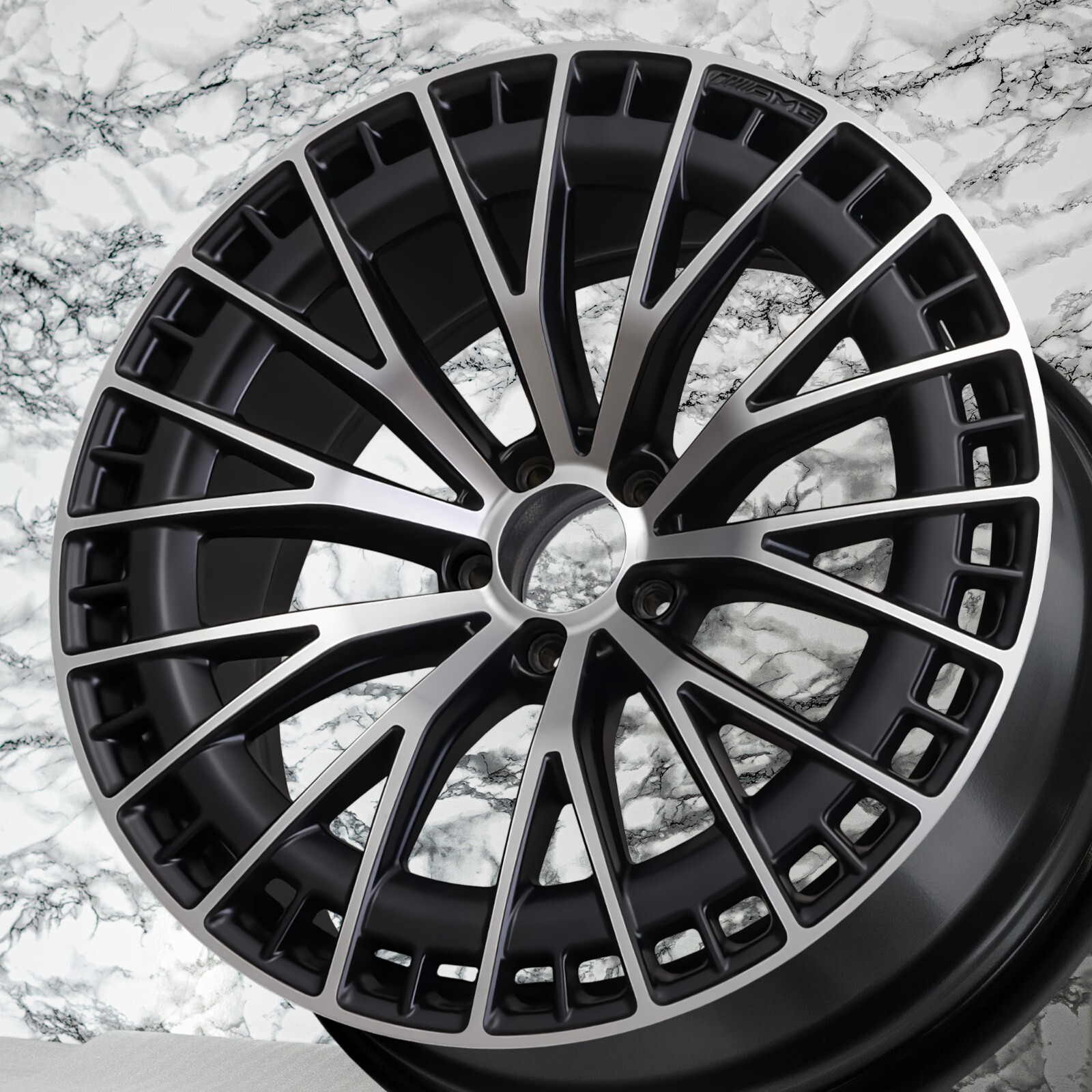 Mercedes GLC43 GLC63s AMG 21" inch rim OEM 2023-2026 Genuine Original Wheel SET – Image 9