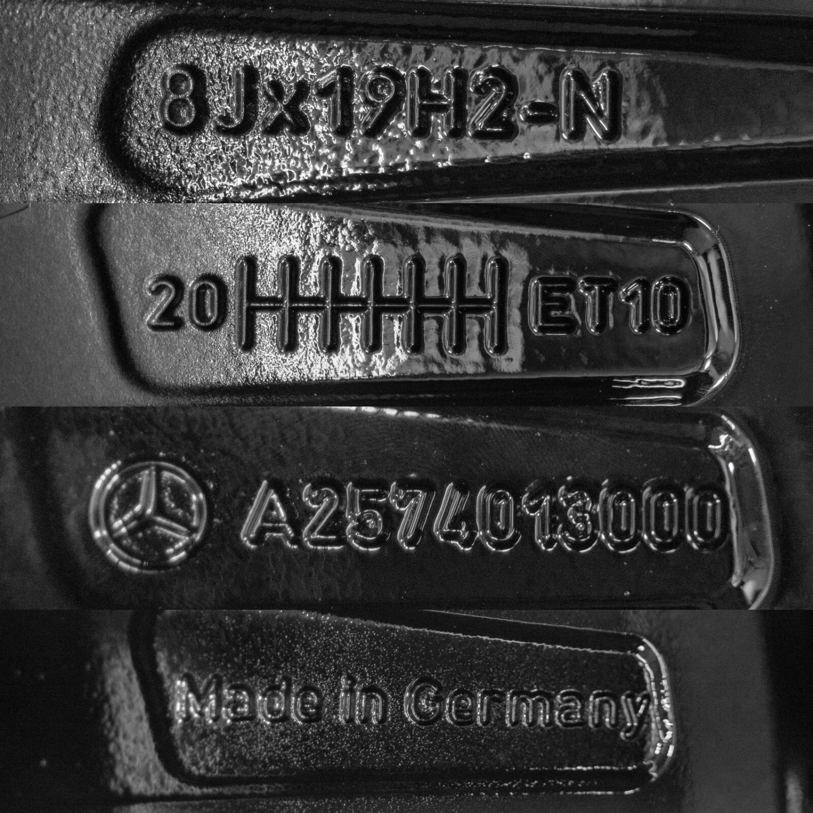 Mercedes CLS53 AMG 19" inch Front rim OEM 2019-2023 Genuine Original wheel – Image 16