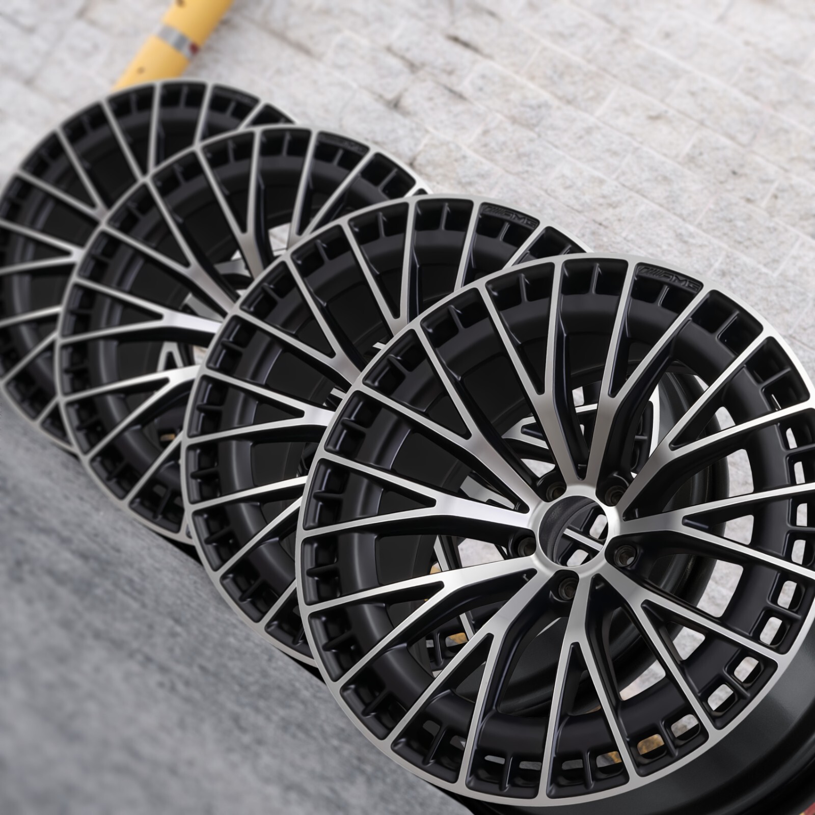 Mercedes GLC43 GLC63s AMG 21" inch rim OEM 2023-2026 Genuine Original Wheel SET