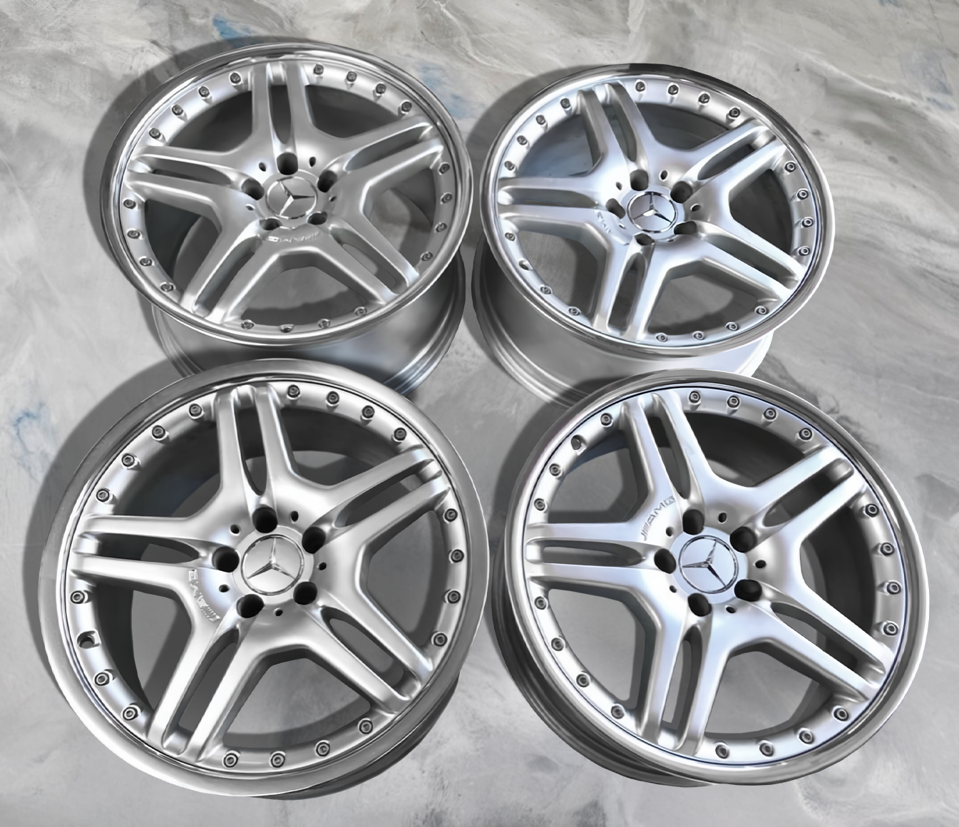 Mercedes SLK350 SLK55 AMG 18" rim OEM 2006 2007 2008 2009 2010 2011 Wheel SET