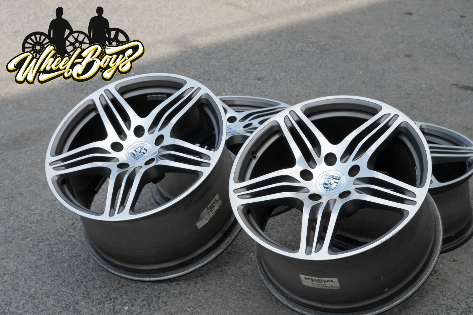 Porsche Carrera 4 4S 911 997 19" inch rim OEM 2007 2008 2009 2010 2011 Wheel SET - Image 5