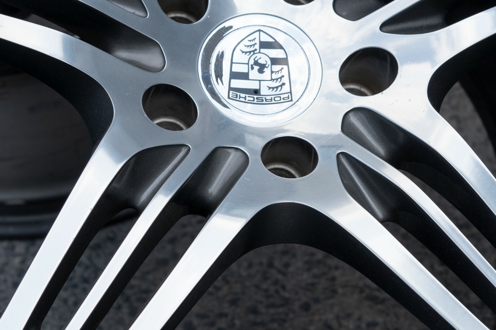 Porsche Carrera 4 4S 911 997 19" inch rim OEM 2007 2008 2009 2010 2011 Wheel SET - Image 9